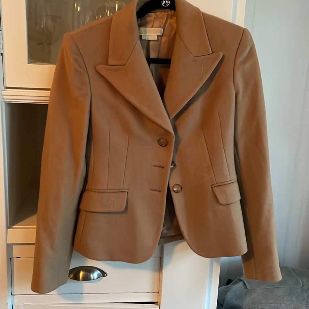 Michael Kors Collection camel jacket